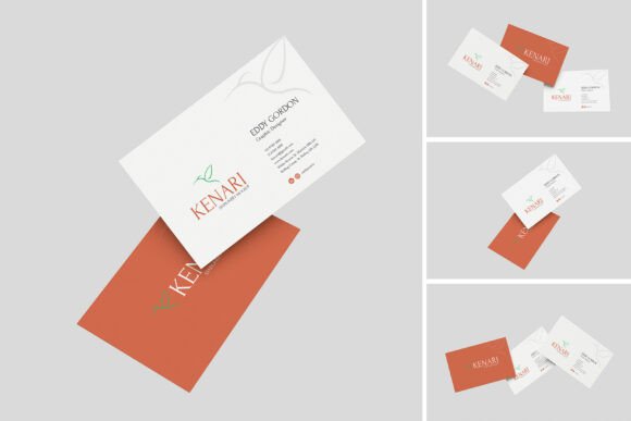 Beautiful Business Card Mockup for Realistic Branding