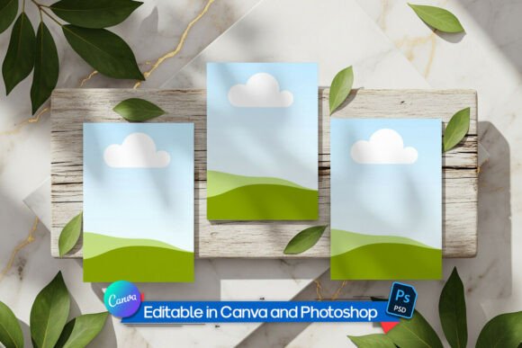 Elevate Your Brand with 4x6 Cards Mockup Flat Lay