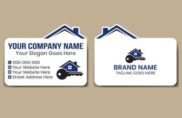 Evaluating the Real Estate House Shape Business Card for Professional Branding