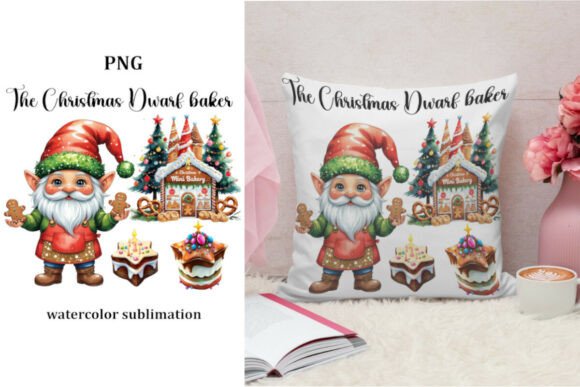 Integrating Christmas Gnome Baker Watercolor Sublima into Your Holiday Production Workflow