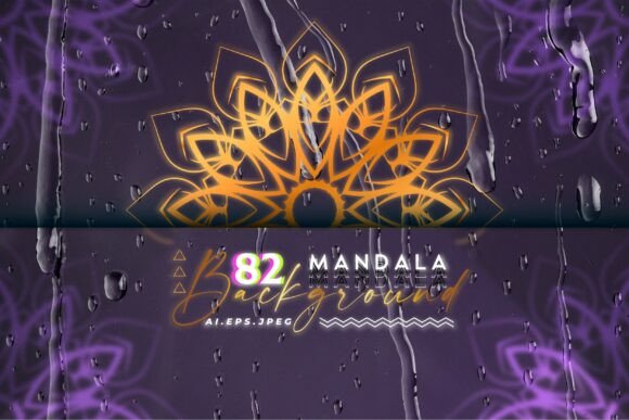Unlock Creative Potential with the Mandala Luxury Background Bundle Set