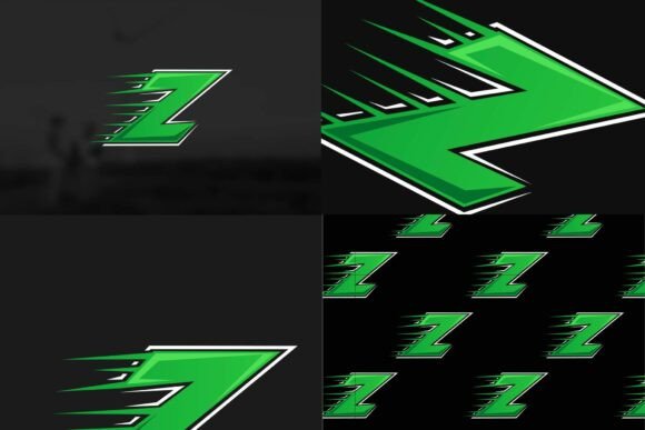 Unlocking Brand Velocity: The Power of a Green Stylized Letter Z with Speed Effects