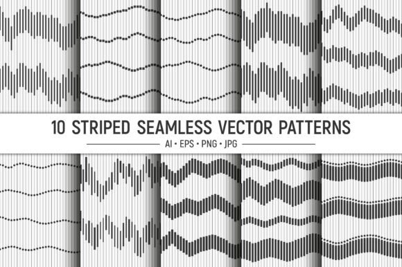 Unlocking Creative Potential with 10 Striped Seamless Vector Patterns